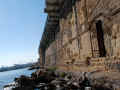 Le mura cinquecentesche di Taranto vecchia viste da Mar Grande