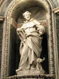 Cappellone di San Cataldo, statua di San Domenico di G.Sammartino