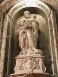 Vestibolo del Cappellone di San Cataldo, statua di San Giuseppe di G.Sammartino