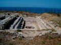 Promontorio di Satùro, resti di una domus del III secolo d.C., la piscina degli ambienti termali