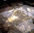 Villa Peripato, particolare del mosaico rinvenuto nel corso degli scavi del 1991-92. II secolo d.C.