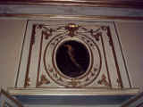 Palazzo Carducci, salone di rappresentanza. Nell'ovale, Santo Stefano attribuito a Cesare Fracanzano (XVII sec)